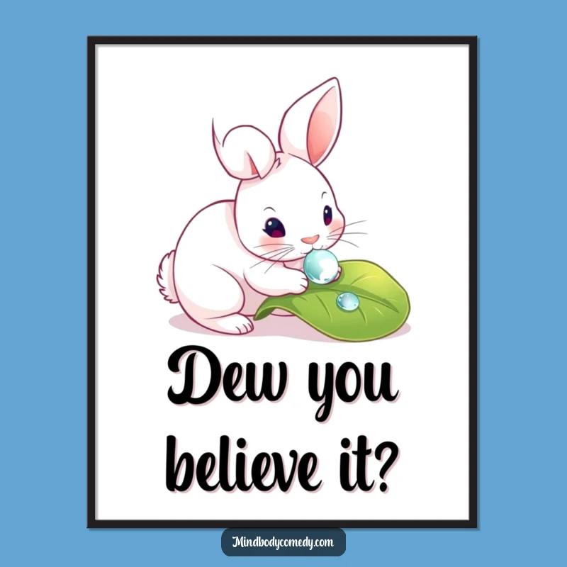 Free Printable Rabbit Wall Art - Peaceful & Gentle Downloadable Decor for Serene Spaces