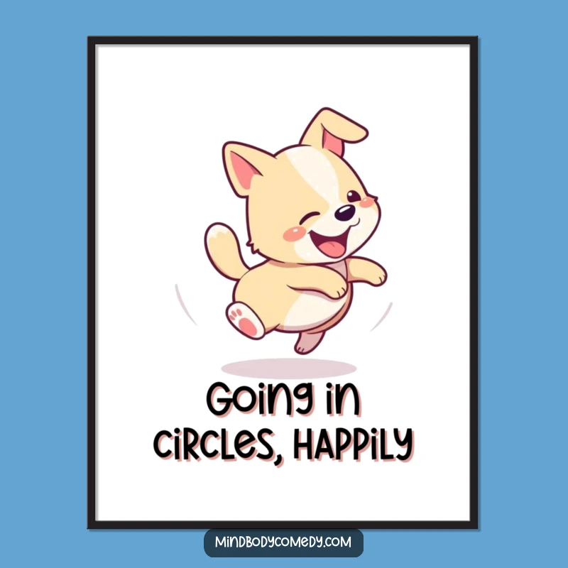 Free Printable Dog Wall Art - Playful & Funny Downloadable Decor for Energetic Spaces