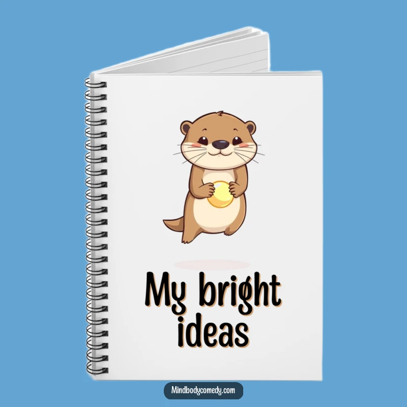 Funny Otter Orb Balance Notebook: Jot Down Funny Ideas!